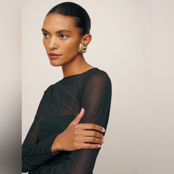 Reformation Marieta Knit Dress NWT 🖤 - Picture 5 of 6